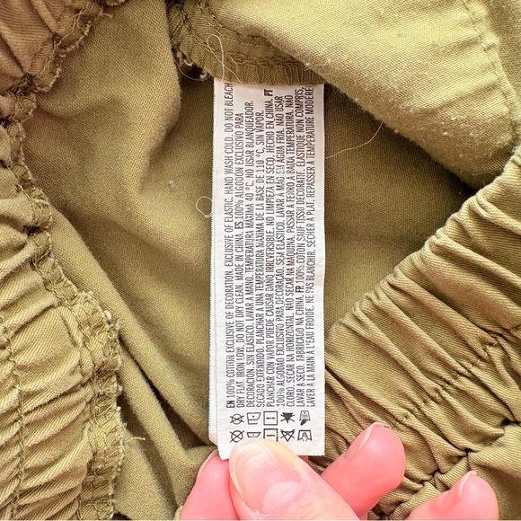 Forever 21 Cargo Pants Green Sz Medium - Picture 9 of 9